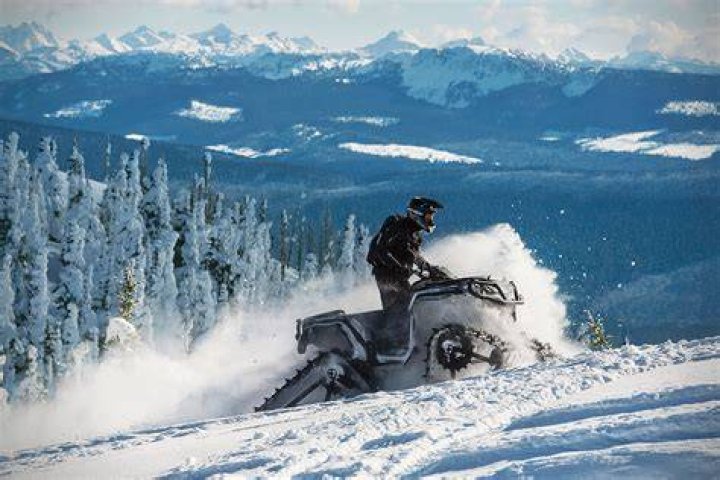 Convert Your ATV Into a Snowmobile With the Can-Am Apache Track System