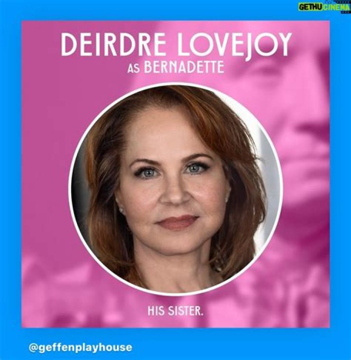 Deirdre Lovejoy Biography, Age, Height, Family, Husband, Net Worth and Movies