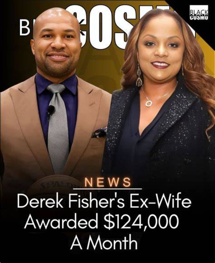 Derek Fisher’s Ex-wife Candace Fisher – Receiving $124K Monthly After Divorce