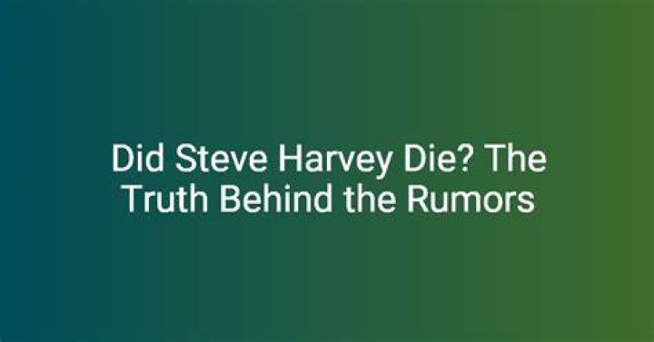 Did Steve Harvey Pass? Uncovering The Truth Behind The Rumors