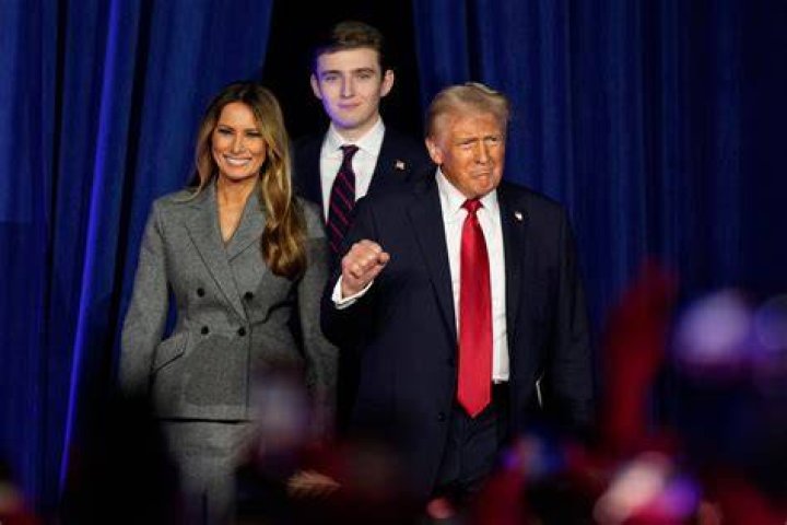 Discover A Rare Picture Of Barron Trump Today