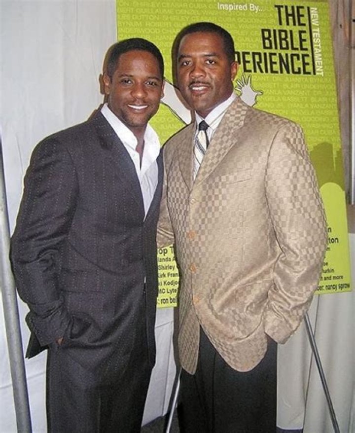 Does Blair Underwood have a twin brother?