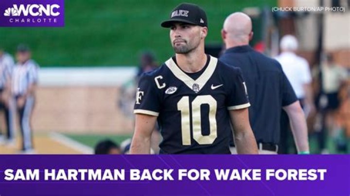 Does Sam Hartman Have A Girlfriend? Everything Know About Wake Forest WR