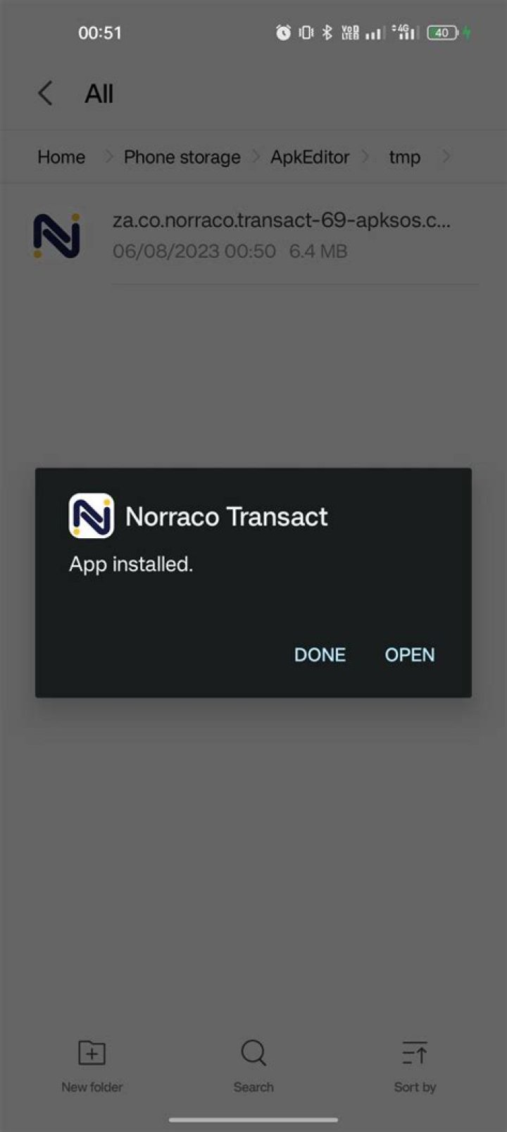 Download Norraco Transact for Android - Free