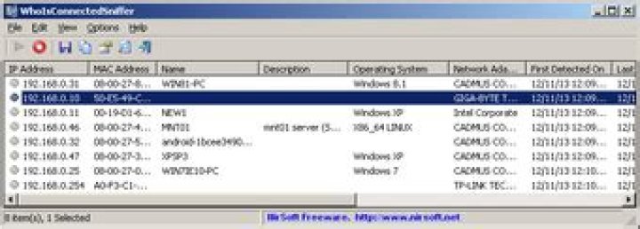 Download WhoIsConnectedSniffer for Windows - Free