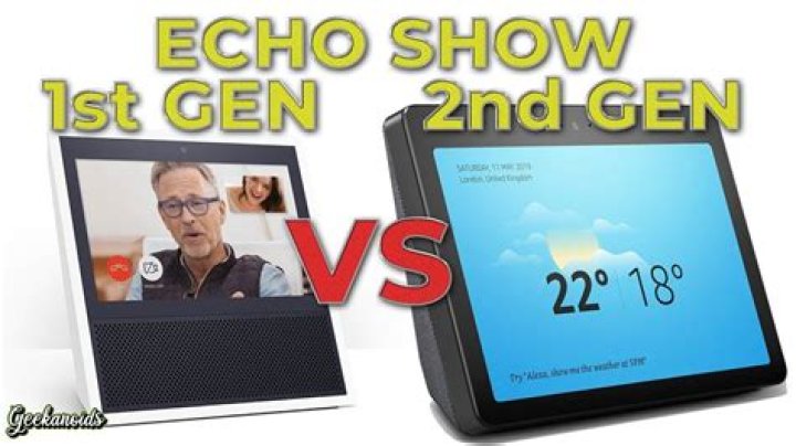 Echo Show 8 (1st Gen) vs. Echo Show 8 (2nd Gen)