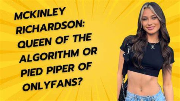 Exclusive Leaks: McKinley Richardson's NSFW Content Revealed