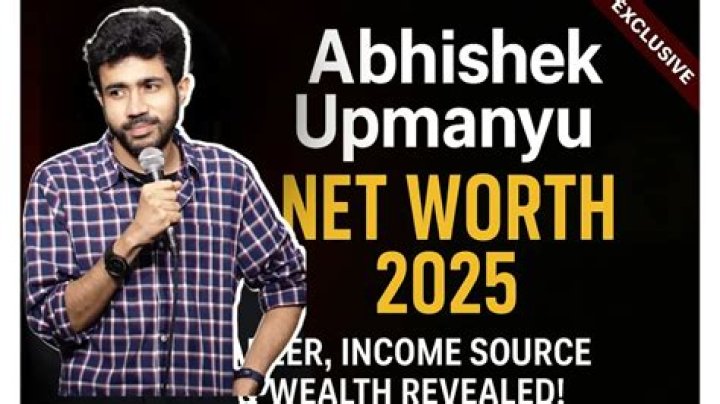 Exploring Abhishek Upmanyu's Net Worth In Rupees