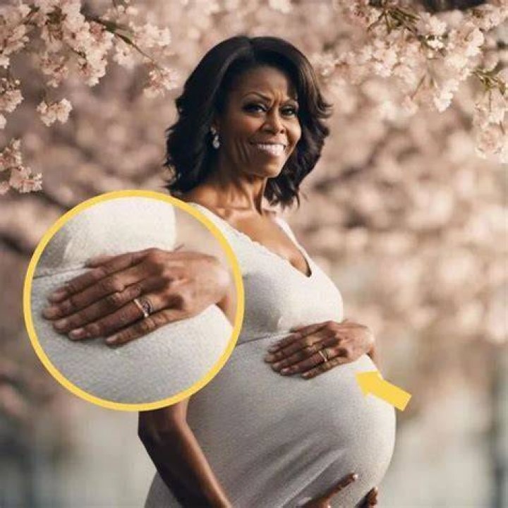 Exploring The Fascination Behind Michelle Obama’s Pregnant Pics
