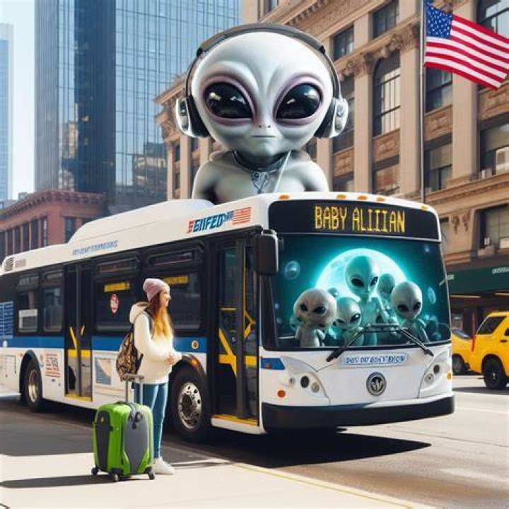 Exploring The Fascination Behind The Baby Alien Fan Bus