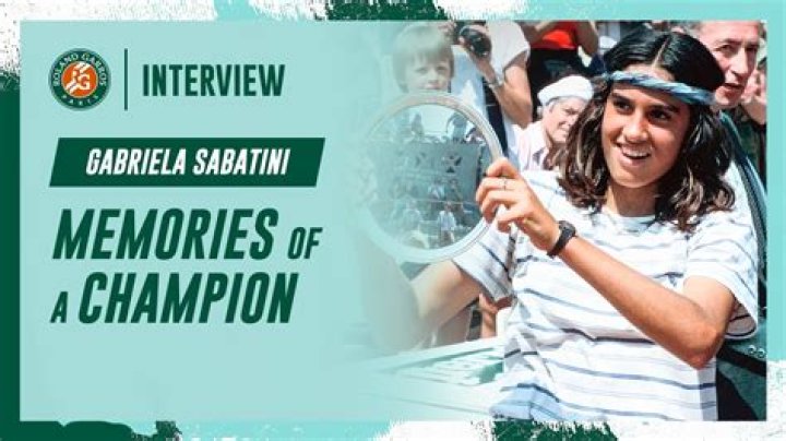 Exploring The Legacy Of Gabriela Sabatini In Tennis