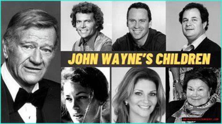 Exploring The Lives Of John Wayne's Children