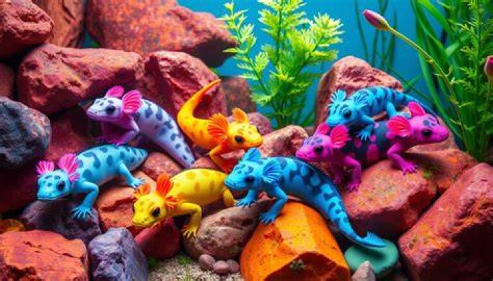 Exploring The Vibrant World Of Axolotl Color
