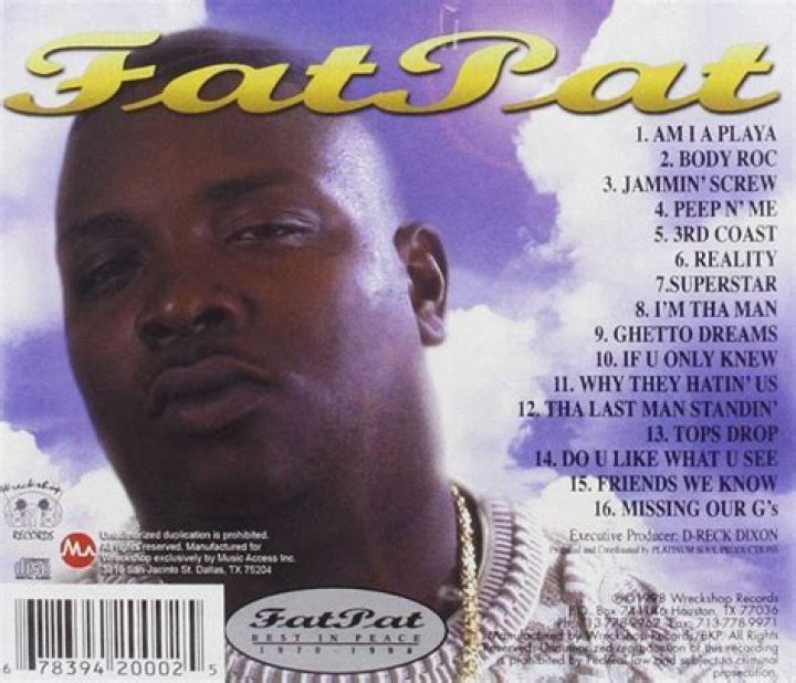 Fat Pat (rapper)’s biography, net worth, fact, career, awards and life story