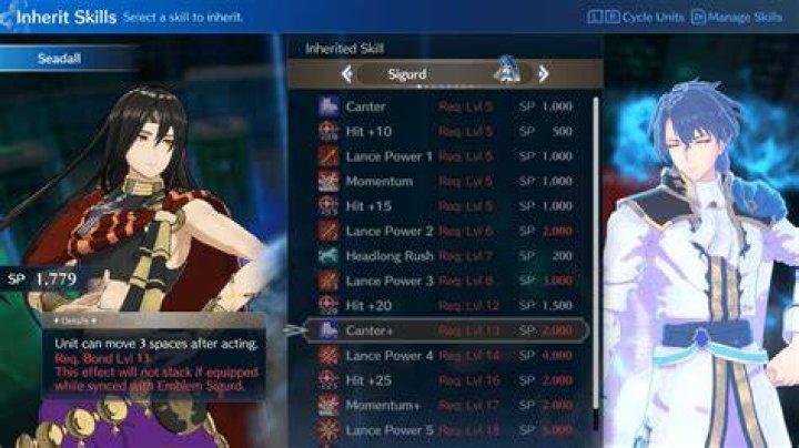 Fire Emblem Engage: best skills to inherit