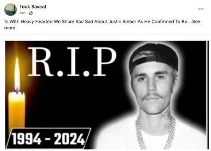 Has The Pop Sensation Justin Bieber Passed Away?