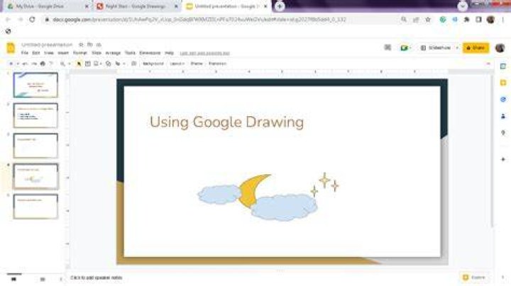 How to draw on Google Slides