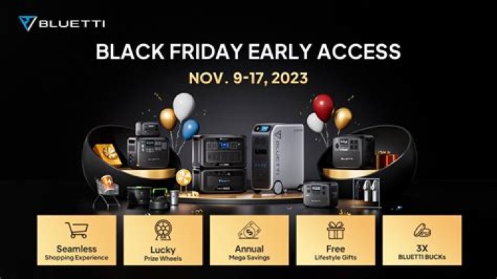Hurry! These BLUETTI Black Friday deals won't last long
