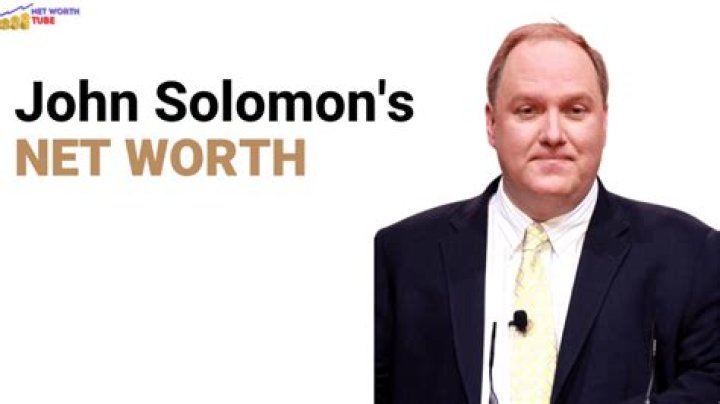 John Solomon Net Worth: Age, Wife Married Bio Facts on Political Commentator