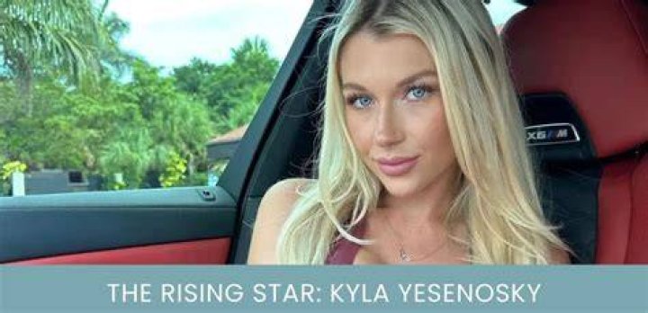 Kyla Yesenosky: The Enigmatic Star Behind The OnlyFans Leaked Nudes