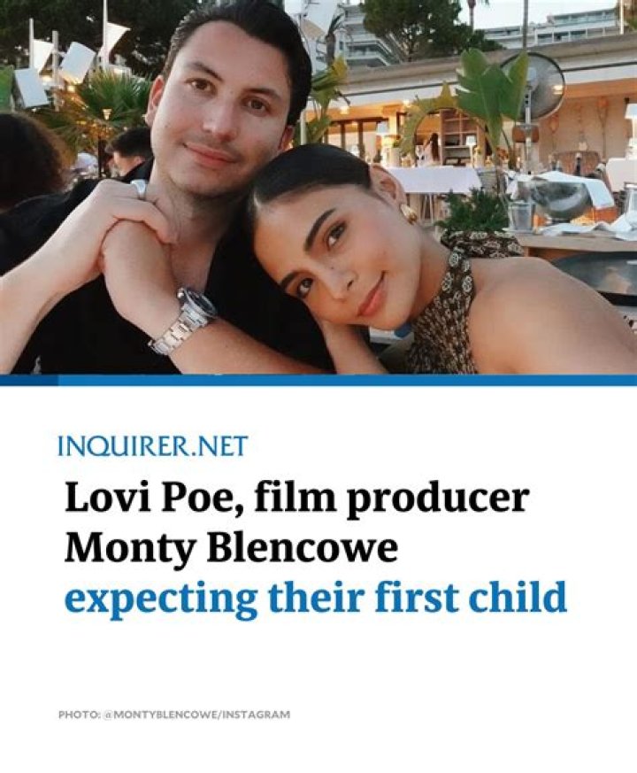 Lovi Poe Boyfriend Montgomery Blencowe: Meet The Film Producer On Instagram