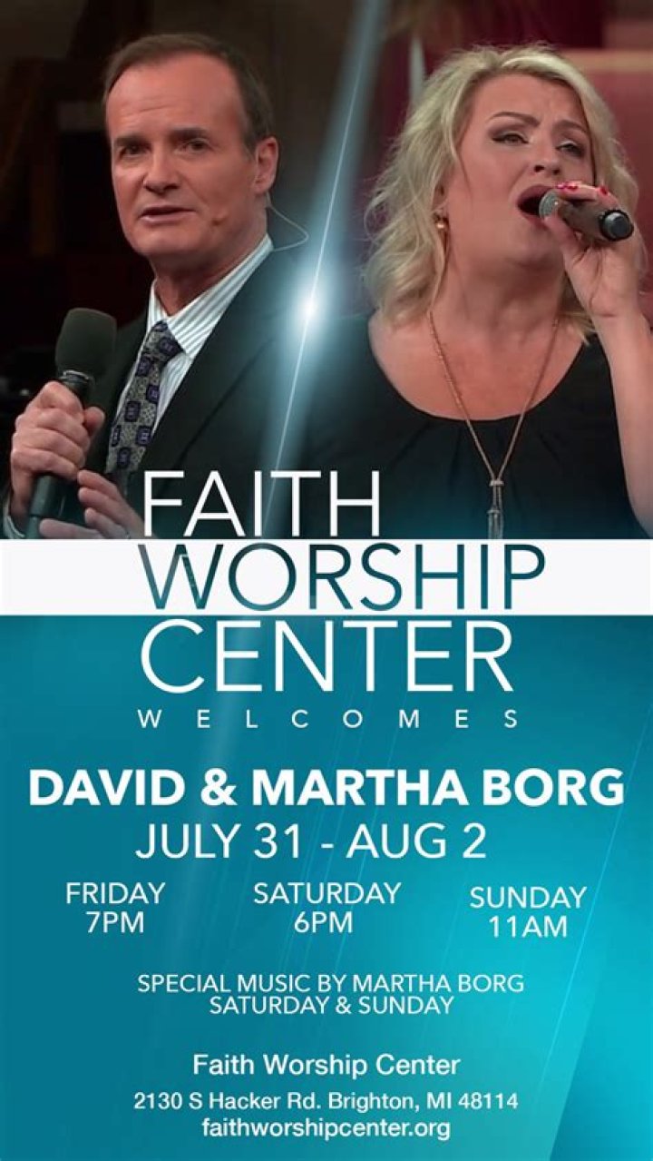 Martha Borg Is Married To Pastor David Borg -Who Is He? Here’s What We Know About