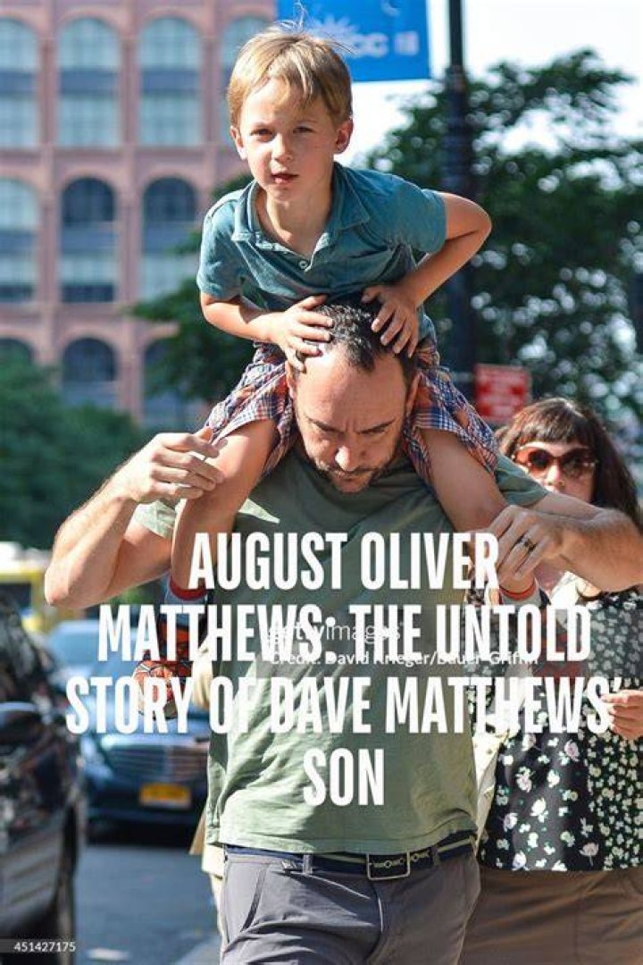 Meet August Oliver Matthews – Photos Of Dave Matthews’s Son
