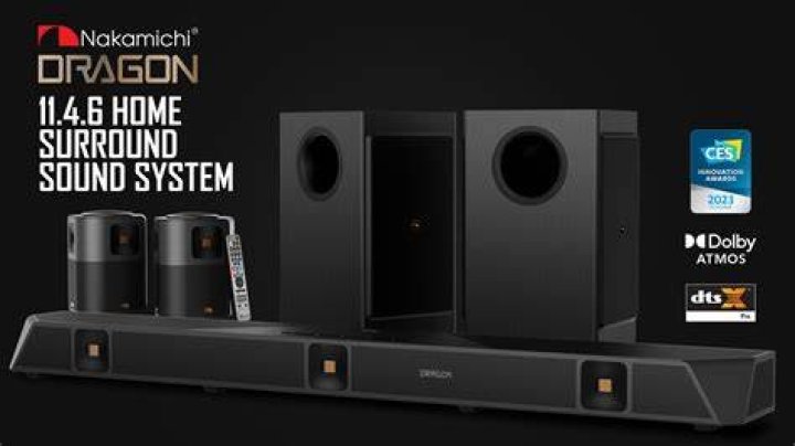 Nakamichi increases the price of its Dragon 11.4.6 soundbar