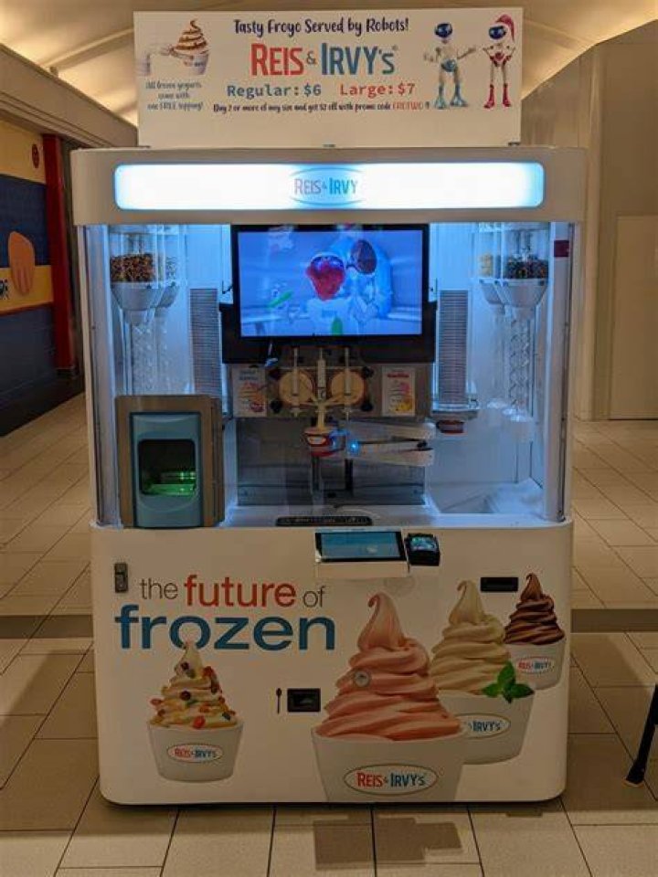 Reis &amp; Irvy's Robotic Frozen Yogurt Vending Machine Releasing Soon