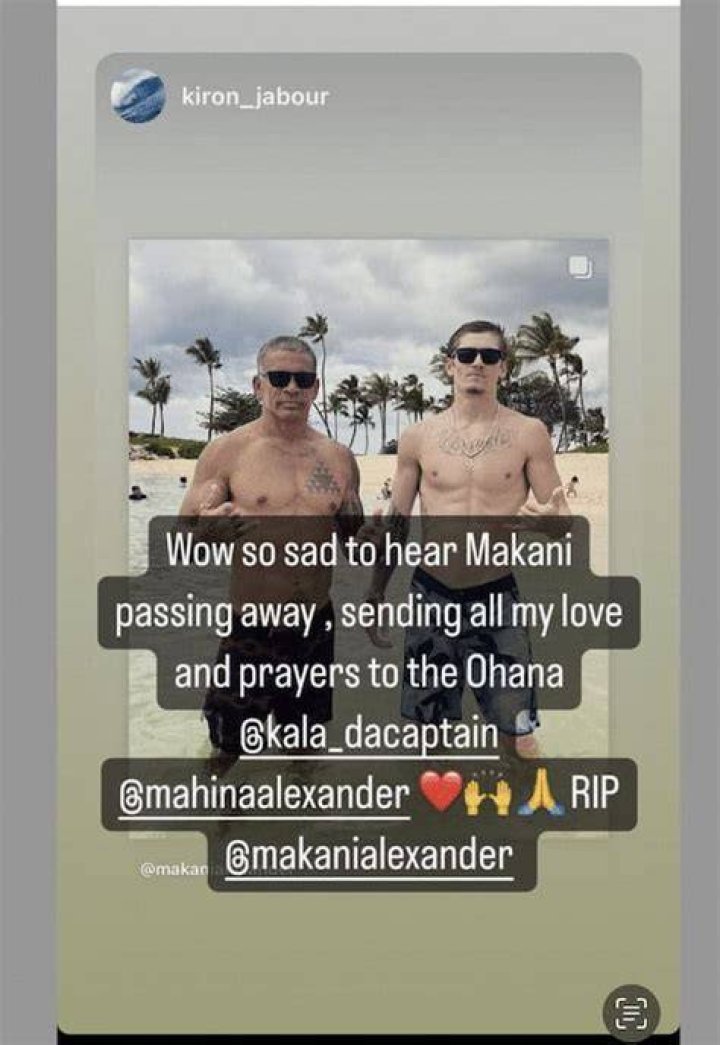 Remembering Makani Alexander: An Obituary From Hawaii