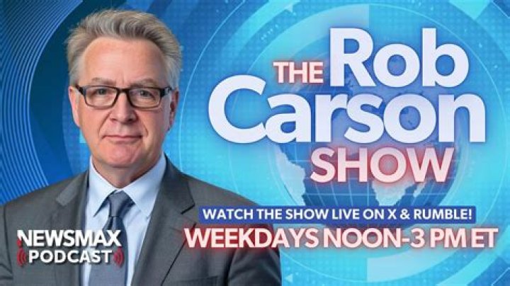 Rob Carson (Newsmax) Bio, Wiki, Age, Height, Family, Wife, Married, Radio Show, Net Worth and Newsmax TV