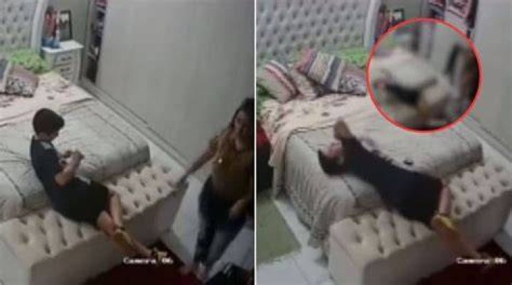 Shocking Kid And Mom Interaction Caught On Viral CCTV Video