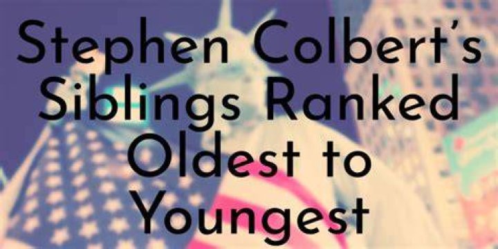 Stephen Colbert Siblings – Did You Know He Is The Youngest Of Ten Brothers And Sisters?