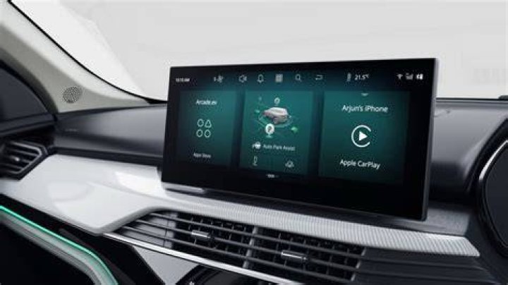 The First Car with a Touchscreen Infotainment System
