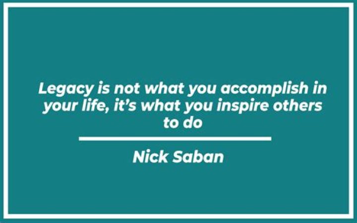 The Legacy Of Nick Saban's Father: A Journey Through Influence And Inspiration
