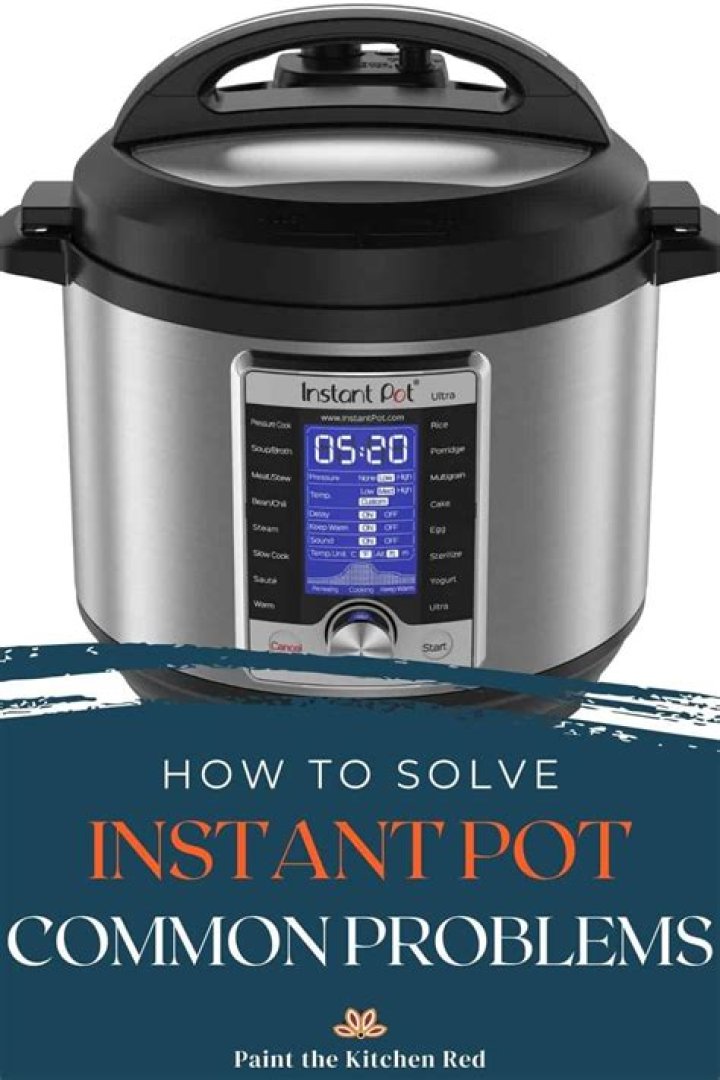 The Most Common Instant Pot Problems and How to Fix Them