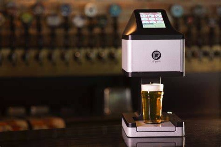 This Printer Can Create An Image Directly onto Beer Foam