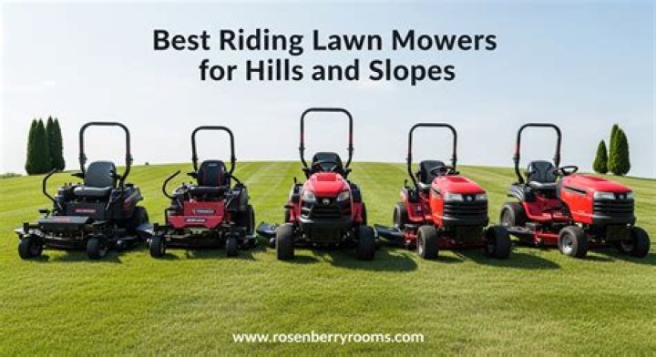 Top Picks For The Best Lawn Mowers For Hills