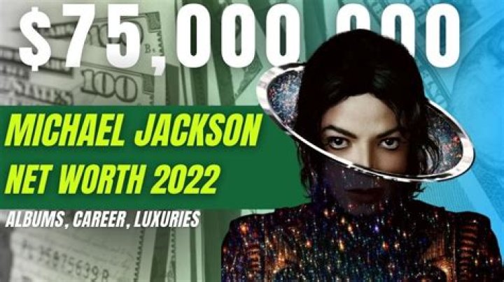 Unveiling The Enigma: Understanding Michael Jackson's Net Worth