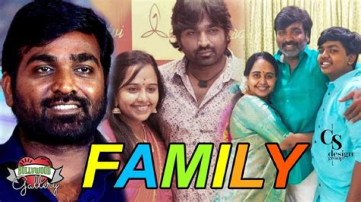 Vijay Sethupathi's Family Ties: Exploring His Brother And Sister