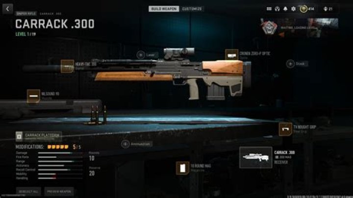 Warzone: best Carrack .300 loadout